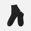 PXG Korea Women Frill Band Mid Socks