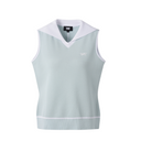 PXG KOREA Womens Summer Collared Knit Vest