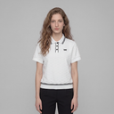 PXG KOREA WOMEN JQD COLLARED SHORT-SLEEVE