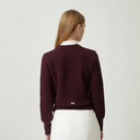 PXG KOREA Women Winter Windproof Color Point Sweater