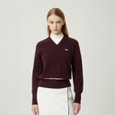 PXG KOREA Women Winter Windproof Color Point Sweater
