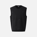 PXG Korea Men Stripe Pattern Sweater Vest