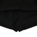 Piv'vee Pinstripe Drawstring Mini Skirt
