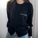Piv'vee Women Hand-Stitched Knit Cardigan