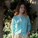 Piv'vee Women Hand-Stitched Knit Cardigan