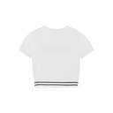 Piv'vee Women Short Sleeve Logo Jacquard Knit