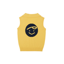 Piv'vee Women Giant smiley sleeveless knit top