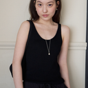 Piv''vee Women Slim Sleeveless Knit Top