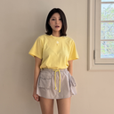 Piv'vee Women Drawstring Utility Skirt