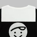 Piv'vee Women Giant smiley sailor short sleeve knit top