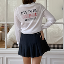 Piv'vee Women Pleated Culotte Pants