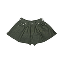 Piv'vee Women Shearling Mini Skirt