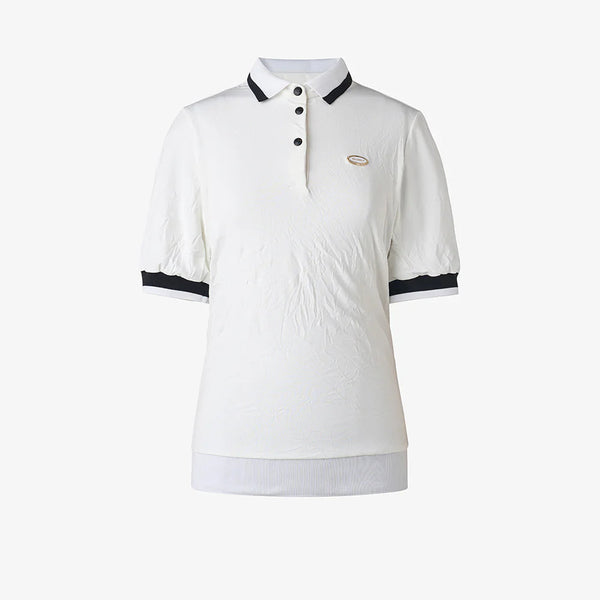 GFJ Women Pleated Polo