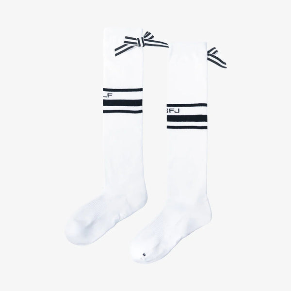 GFJ Ribbon Knee Socks