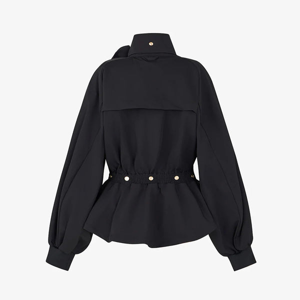 GFJ Women Ribbon Windbreaker