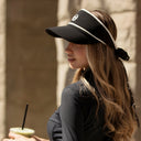 GFJ Scarf Ribbon Visor