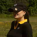 GFJ Seersucker Ball Cap