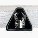 GFJ TRINITY TRIANGLE MEN BELT WHITE