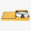 GFJ TRINITY TRIANGLE BELT WOMEN WHITE