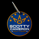 Scotty Cameron Circle T Putting Disc Étiquette de sac kaki 