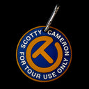 Scotty Cameron Circle T Putting Disc Étiquette de sac kaki 