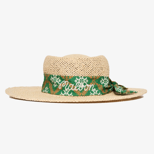 MALBON GOLF WOMEN PAOLINO STRAW HAT