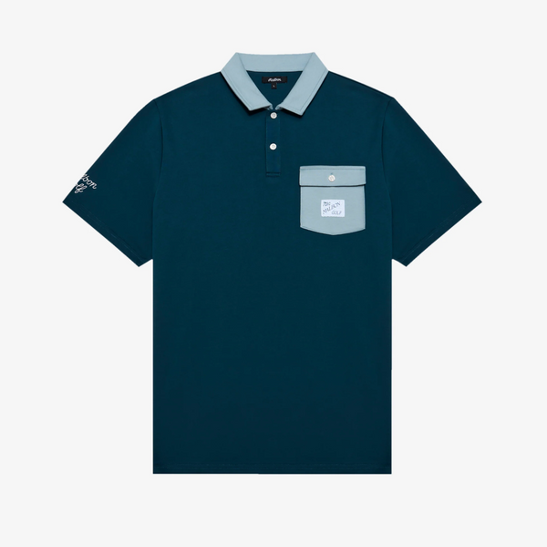 MALBON GOLF MEN JOVIS SOLID POLO