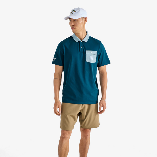 MALBON GOLF MEN JOVIS SOLID POLO