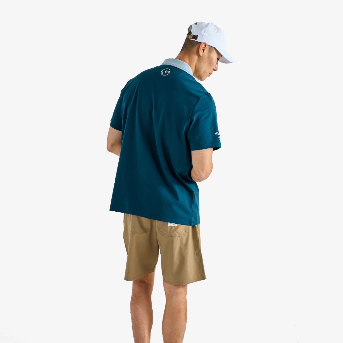 Malbon Golf Men Jovis Solid Polo | Greentee Golf Shop – GreenTee