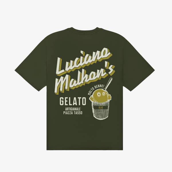 MALBON GOLF MEN GELATO STAND POCKET TEE