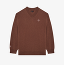 Malbon Golf Men Jesper Parnevik V Neck Merino Wool Sweater