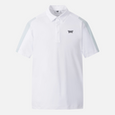 PXG KOREA Men Summer Color Point Perforated Collar Short Sleeve