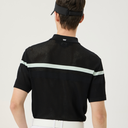 PXG KOREA Men Summer Line Point Collared Short Sleeve Knit