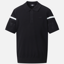 PXG KOREA Men Summer Line Point Collared Short Sleeve Knit