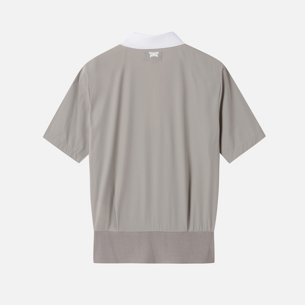 PXG KOREA WOMENS SUMMER HOURGLASS COLLAR KNIT