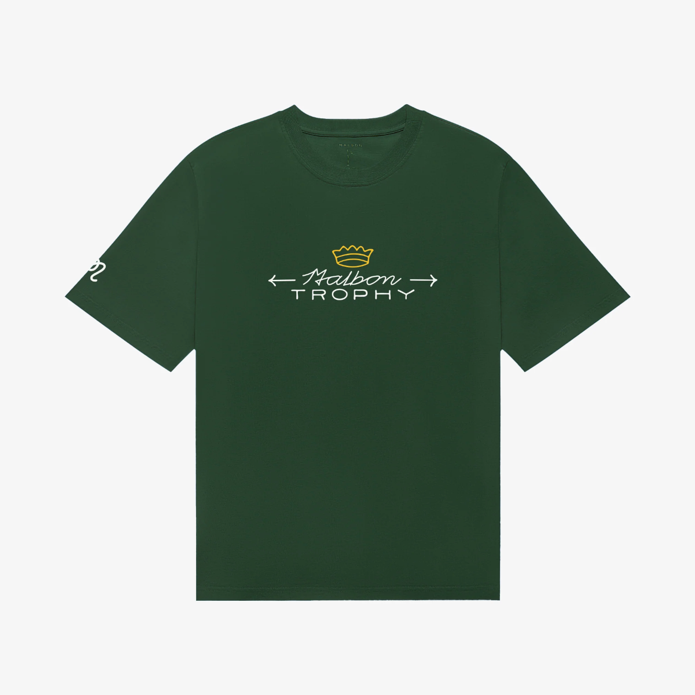 ■Malbon Golf■ Bucket mock neck t-shirt GREEN MAN MALBON GOLF 2024FW MEN TROPHY T-SHIRT – GreenTee Golf Shop