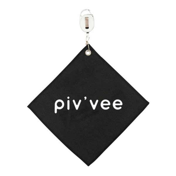 Piv'vee Ball Towel - Ebony Black