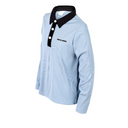 Gentle Green Junior Ribbed Contrast Collar T-Shirt