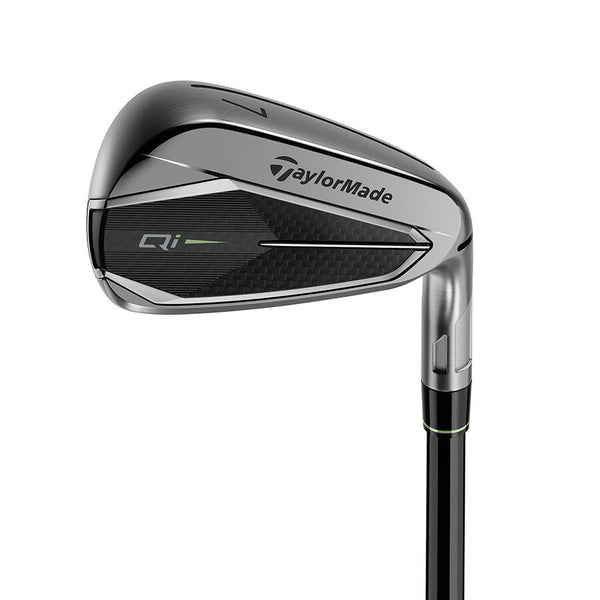 TaylorMade Qi Gunmetal Men's Iron Sets 5-P/A with Steel Shaft