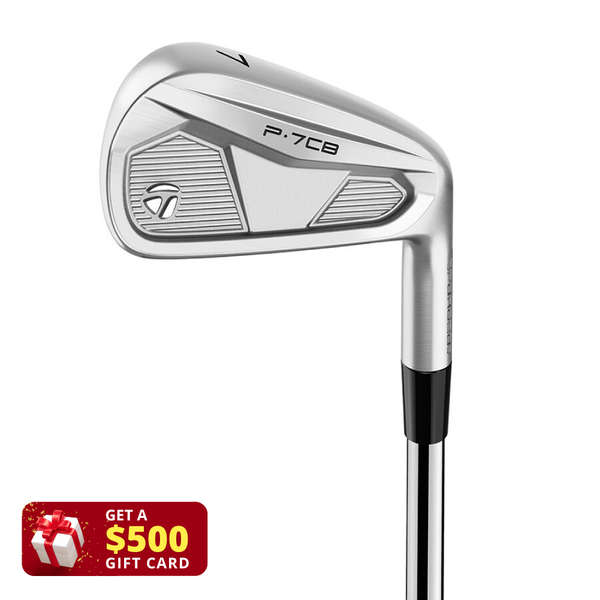 TaylorMade P∙7CB 4-P Iron Set (Steel Shaft)