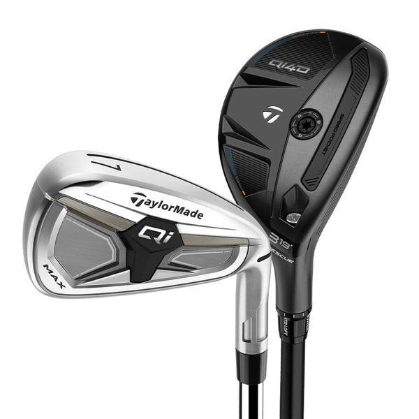 TaylorMade Qi Max Men Combo Set with Steel Shaft (6-P/A H4/5) (Pr-order)