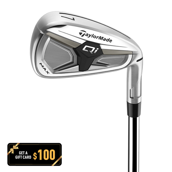 TaylorMade Qi Max Men Iron Sets 5-P/A with Steel Shaft (Pr-order)