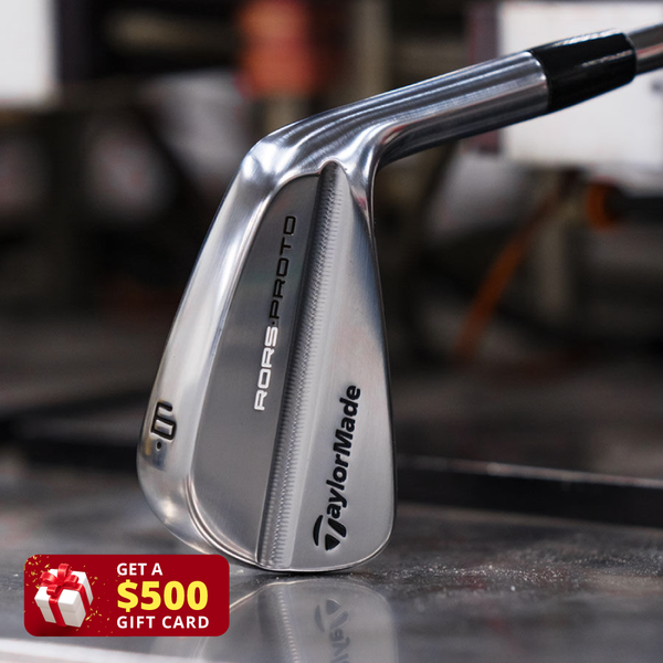 TaylorMade RORS∙PROTO Iron Set 4-P Steel Shaft