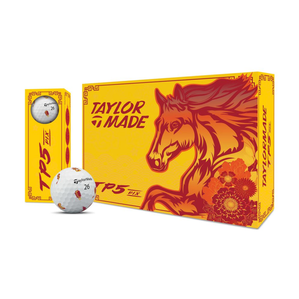 TaylorMade TP5 pix Lunar New Year Golf Balls (Pre-order)