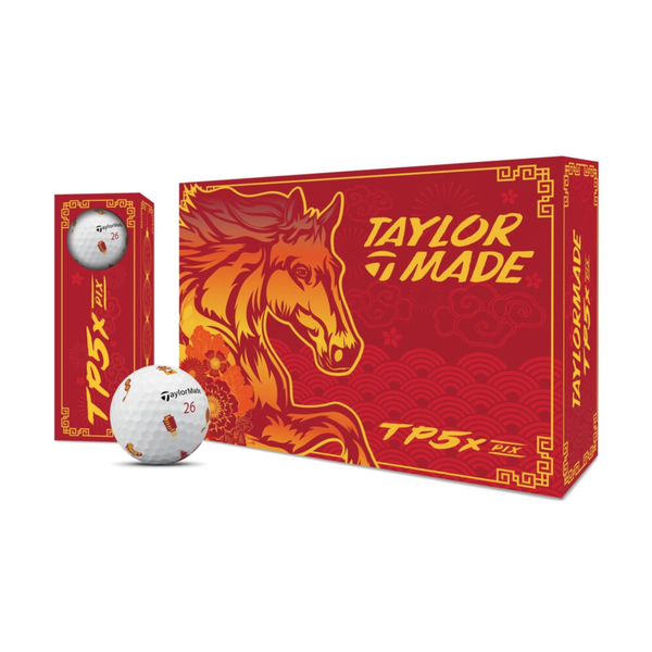TaylorMade TP5x pix Lunar New Year Golf Balls