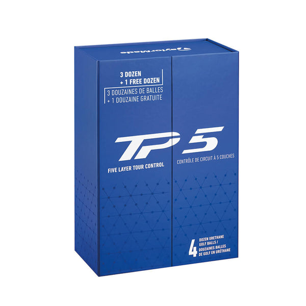 TaylorMade 2024 TP5 Golf Ball 3+1 Box
