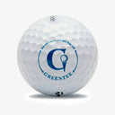 TaylorMade SpeedSoft GreenTee Logo Golf Ball