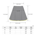 CHUCUCHU Women Line Point Skirts