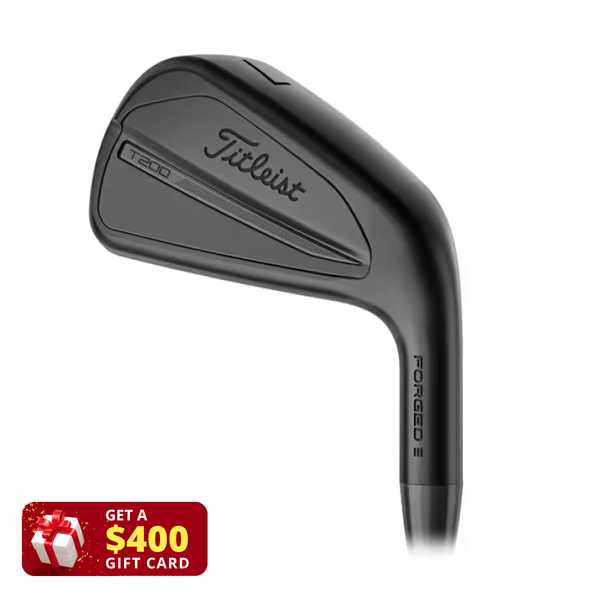 Titleist 2025 Limited Edition T200 Black Vapor Iron Set (4-9/P) - Stock