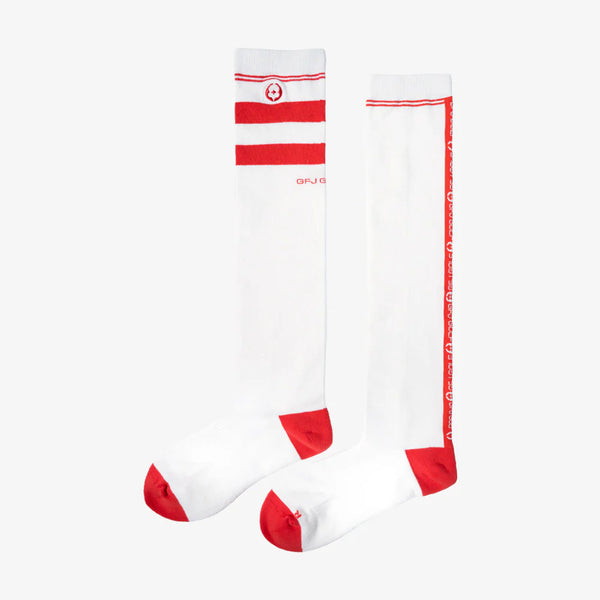 GFJ Unbalanced Knee Socks